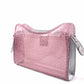 Jeffy Clutch in Pink Tulle PVC