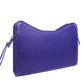 Jeffy Clutch in Purple Iris Lambskin