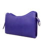 Jeffy Clutch in Purple Iris Lambskin