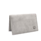 Folded Card Wallet in Putty Suede