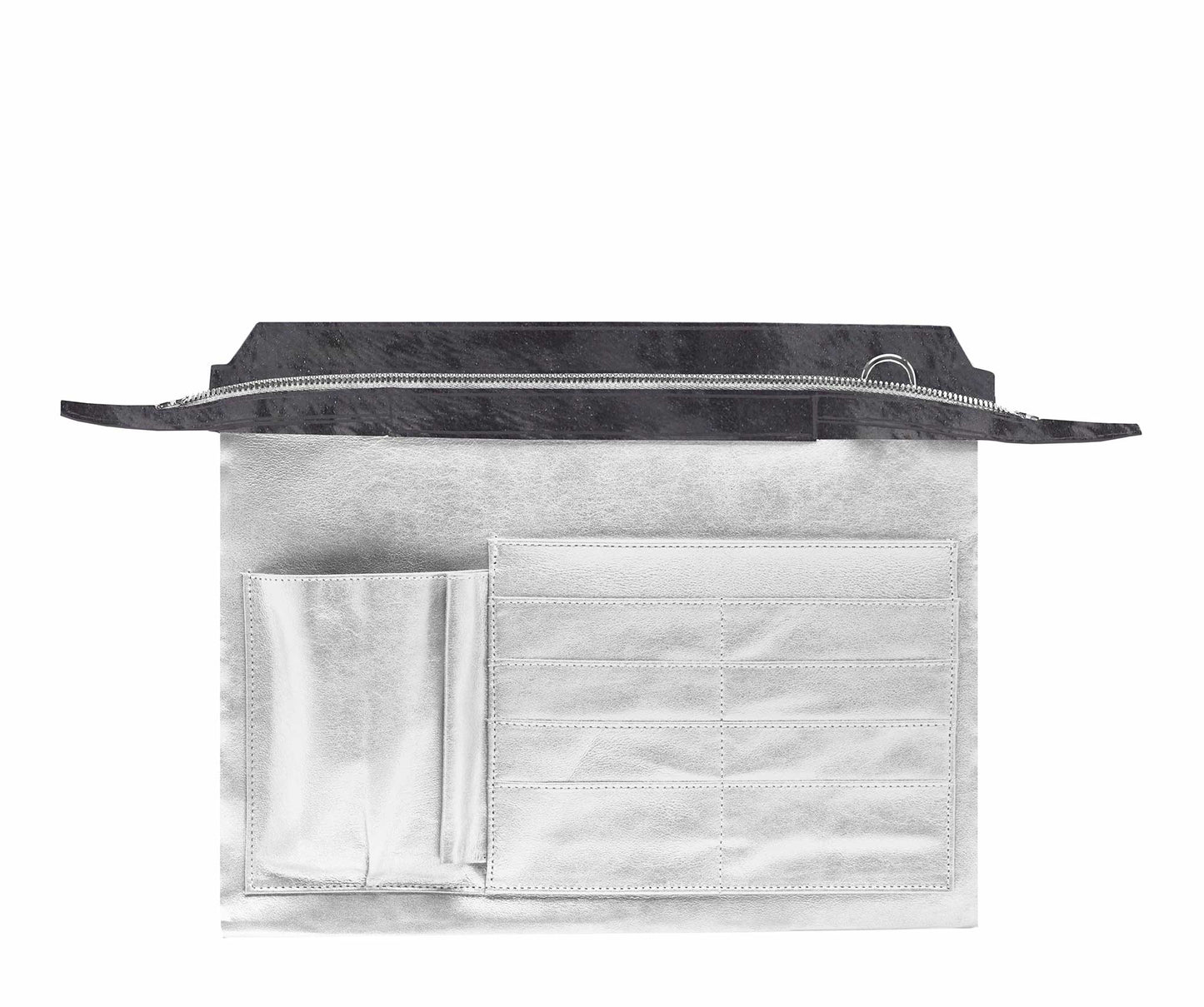 Highline 130 Pony-Hair Handbag in Vintage Gunmetal