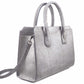 Highline 130 Pony-Hair Handbag in Glimmering Silver White