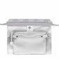 Highline 130 Pony-Hair Handbag in Glimmering Silver White