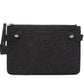 Highline Pouch in Sparkling Black Caviar-Coated Lambskin