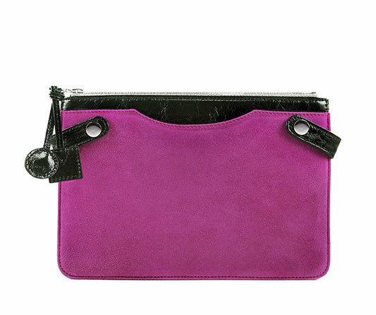 Highline Pouch in Orchid Suede