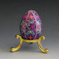 "Willa" Hand painted Bantam Chicken Egg