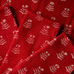 Holiday Red Block Print Napkins (Set of 4) - Genda Phool Red