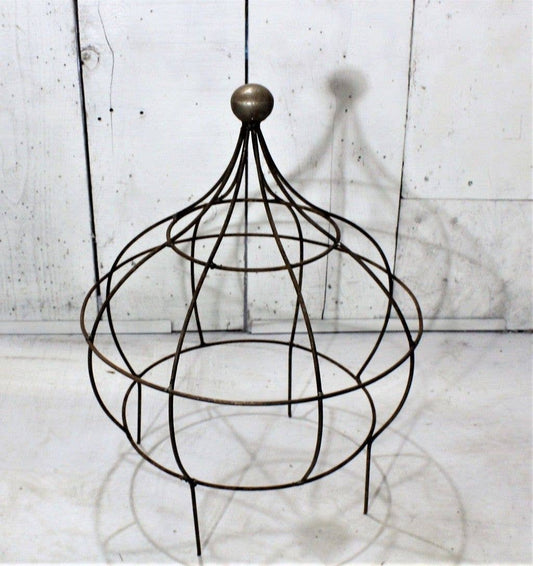 Wrought Iron Ball Top Topiary - Medium