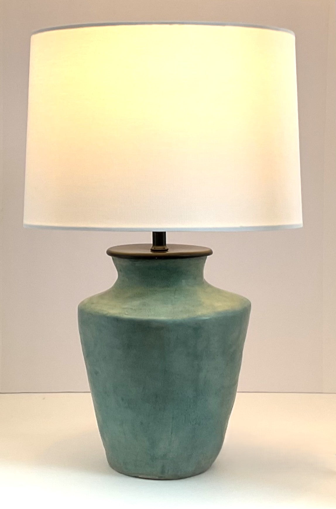Freeform Blue Green Lamp