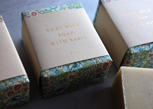 Goat Milk Soap with Basil