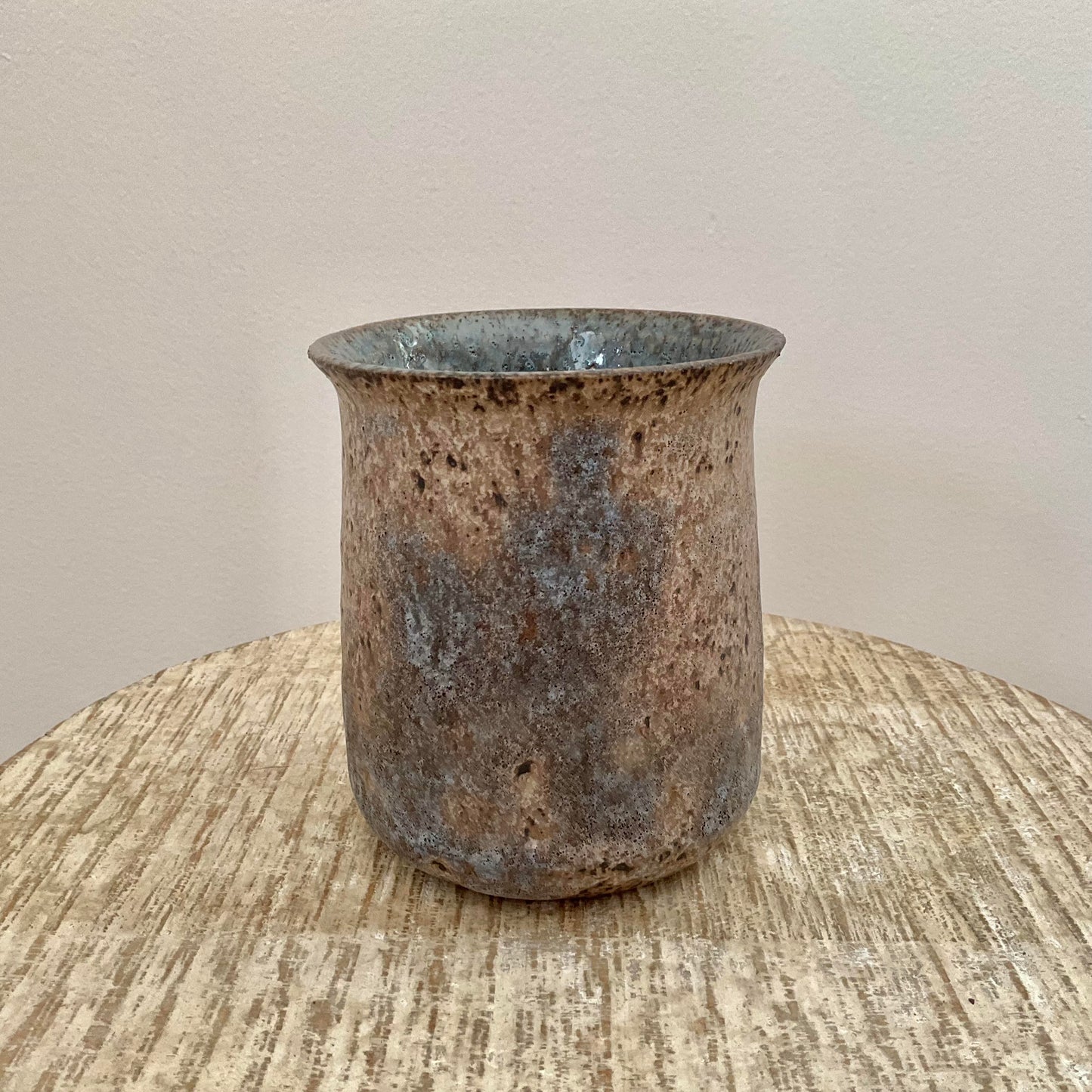 Claude Renaud Powder Blue Tapered Vase