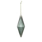 Glass Ribbed Rhombus Ornament