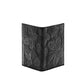 Folded Card Wallet in Embossed Leather - Bernard Maisner Butterfly