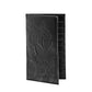 Folded Long Wallet in Embossed Leather - Bernard Maisner Butterfly