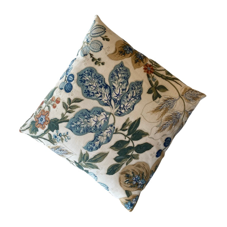 Rosy Brown Bennison Pillow Kristen Foster