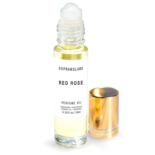 Red Rose Vegan Perfume Oil. Gift for her