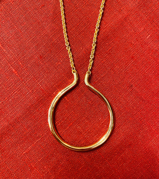 Gold Loop Necklace