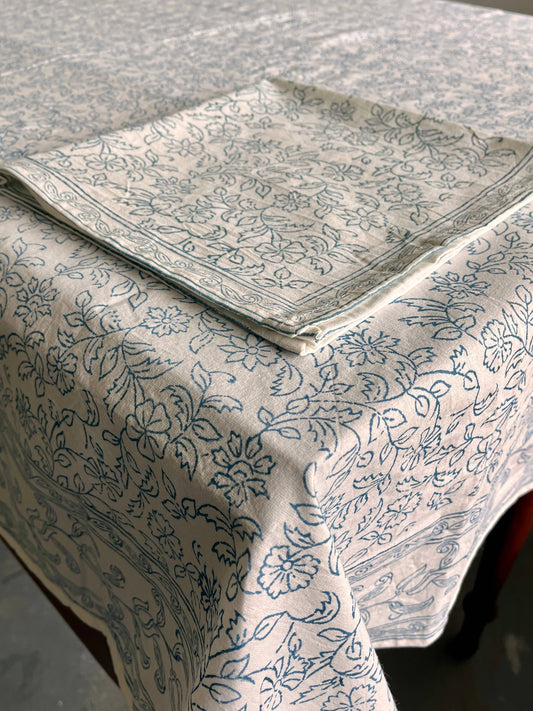 Tablecloth 60X 90 Blue Vine
