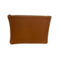 Saddle Brown Leitz Leather Folio Oversize Pouch Leitz Leather