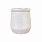 Claude Renaud Textured Container in White w/ Lid