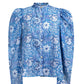 Steel Blue Annabel Shirt - Lupine Blue Alix of Bohemia