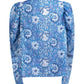 Steel Blue Annabel Shirt - Lupine Blue Alix of Bohemia