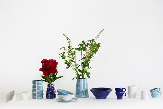 White Smoke Tulip Espresso Cup Ben Evans