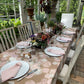 Dim Gray Pink Fluff Tablecloth - Rectangular 100 Main x Bunny Williams