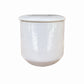 Claude Renaud Smooth White Container w/ Blue Interior and lid