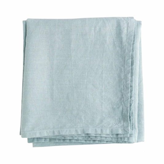 Gray Linen Tablecloth - Mint Celina Mancurti