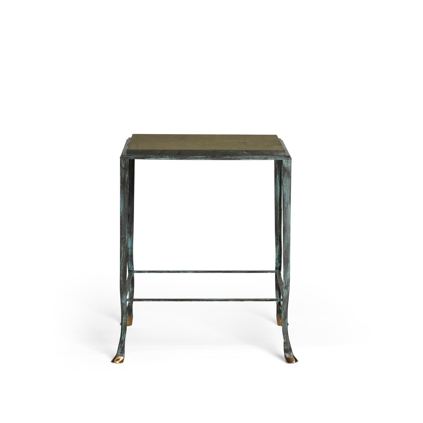 Dark Olive Green Moss Slate Table Joseph Stannard