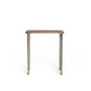 Rosy Brown Steel and Walnut Nesting Tables (set of 3) Joseph Stannard
