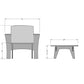 Gray F2.5 Outdoor Lounge Chair - Light Grey FN Furniture