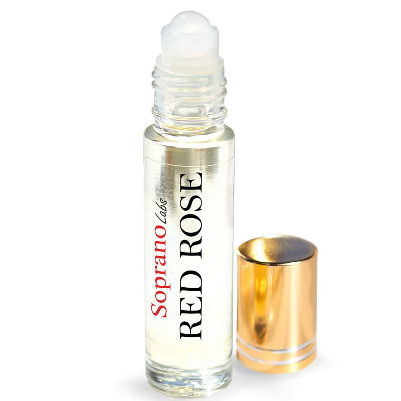 Beige Red Rose Perfume Oil Soprano Labs