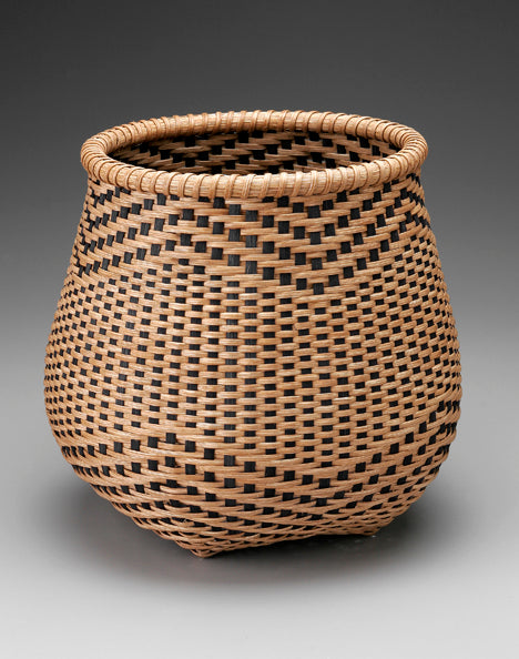 Wendy jensen quatrefoil weave urn
