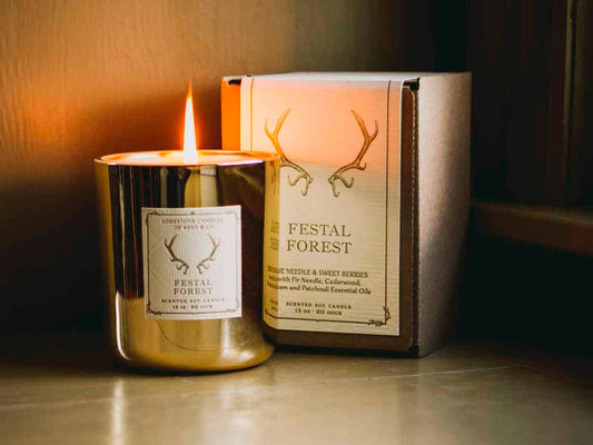 Festal Forest I Luxury Soy Candle