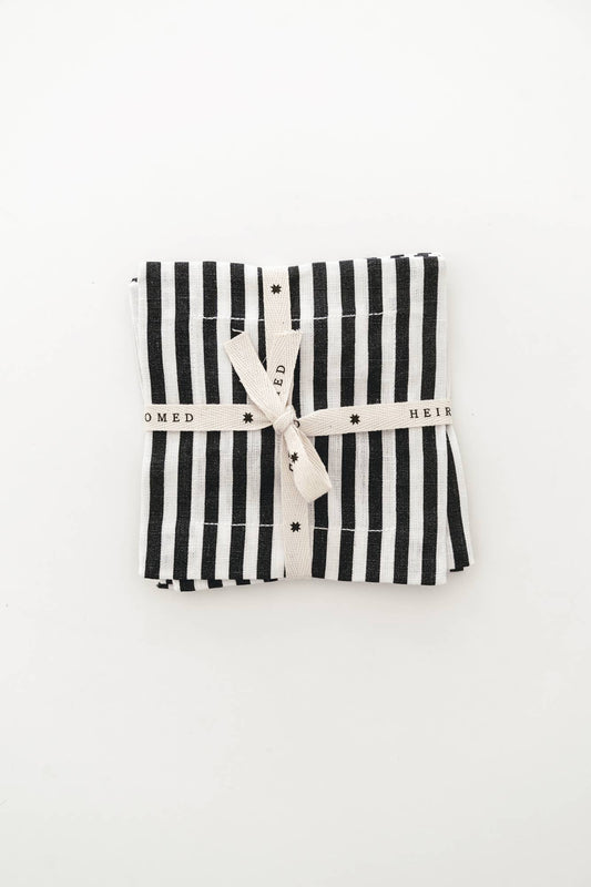 Keepsake Linen Cocktail Napkin in Navy