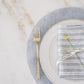 Light Gray Stone Grey Chambray Placemat Proper Table Co.