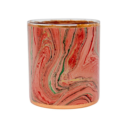 Rosy Brown Pencil Cup - Red Marble Shandell's